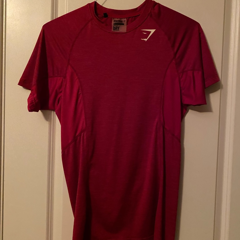 Gymshark Element Base Layer Short Sleeve Deep Red